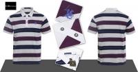 polo paris ralph lauren hommes tee shirt detail cotton flower purple